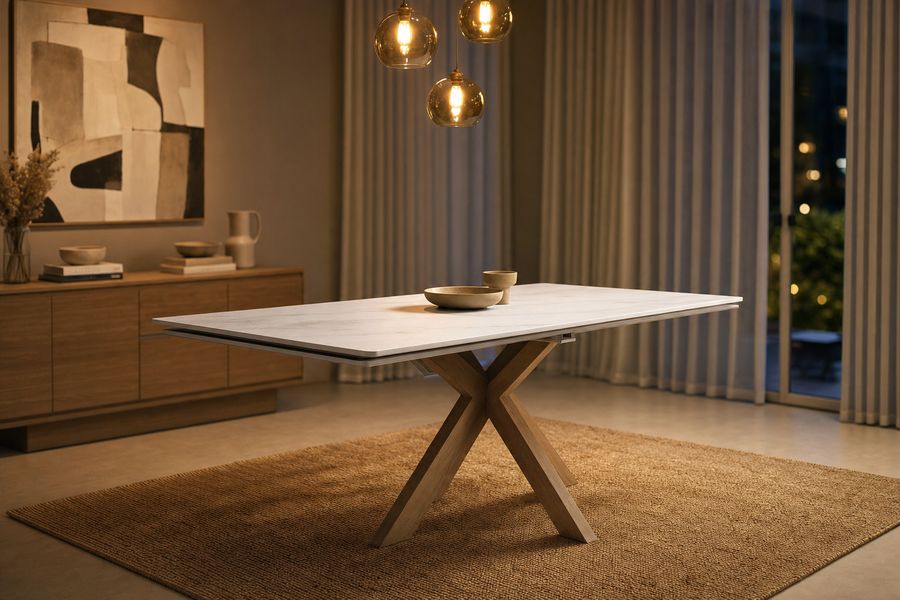 Elara Sintered Stone Dining Table