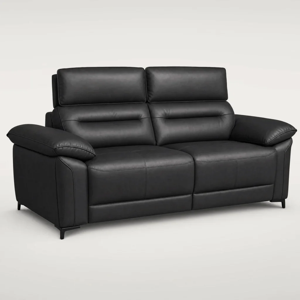 Knight Smart Recliner Sofa – Headrest & USB Comfort